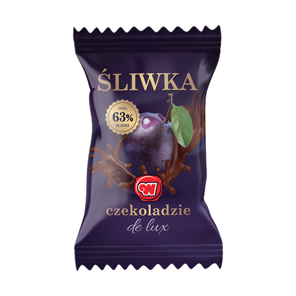 Śliwka De Lux w czekoladzie